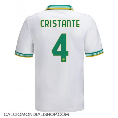 Maglie da calcio AS Roma Bryan Cristante #4 Terza Maglia 2025-26 Manica Corta Maglie da calcio AS Roma Bryan Cristante #4 Terza Maglia 2025-26 Manica Corta